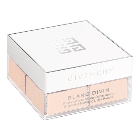 givenchy blanc divin loose powder|Face care .